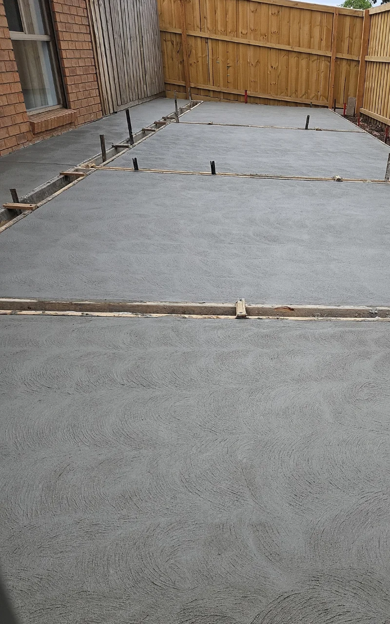 Concrete patio melbourne alfresco area