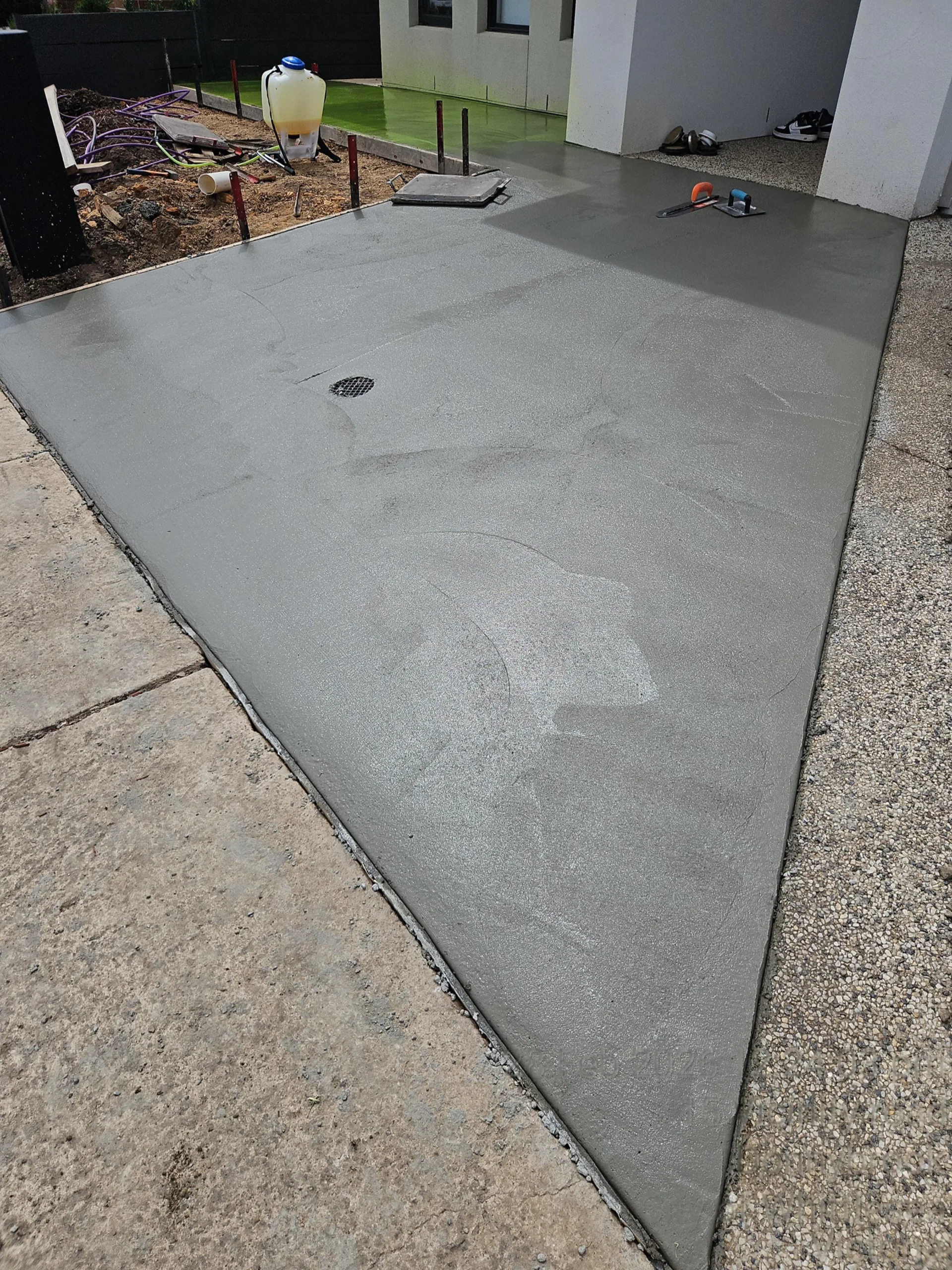 Concrete paving, Victoria