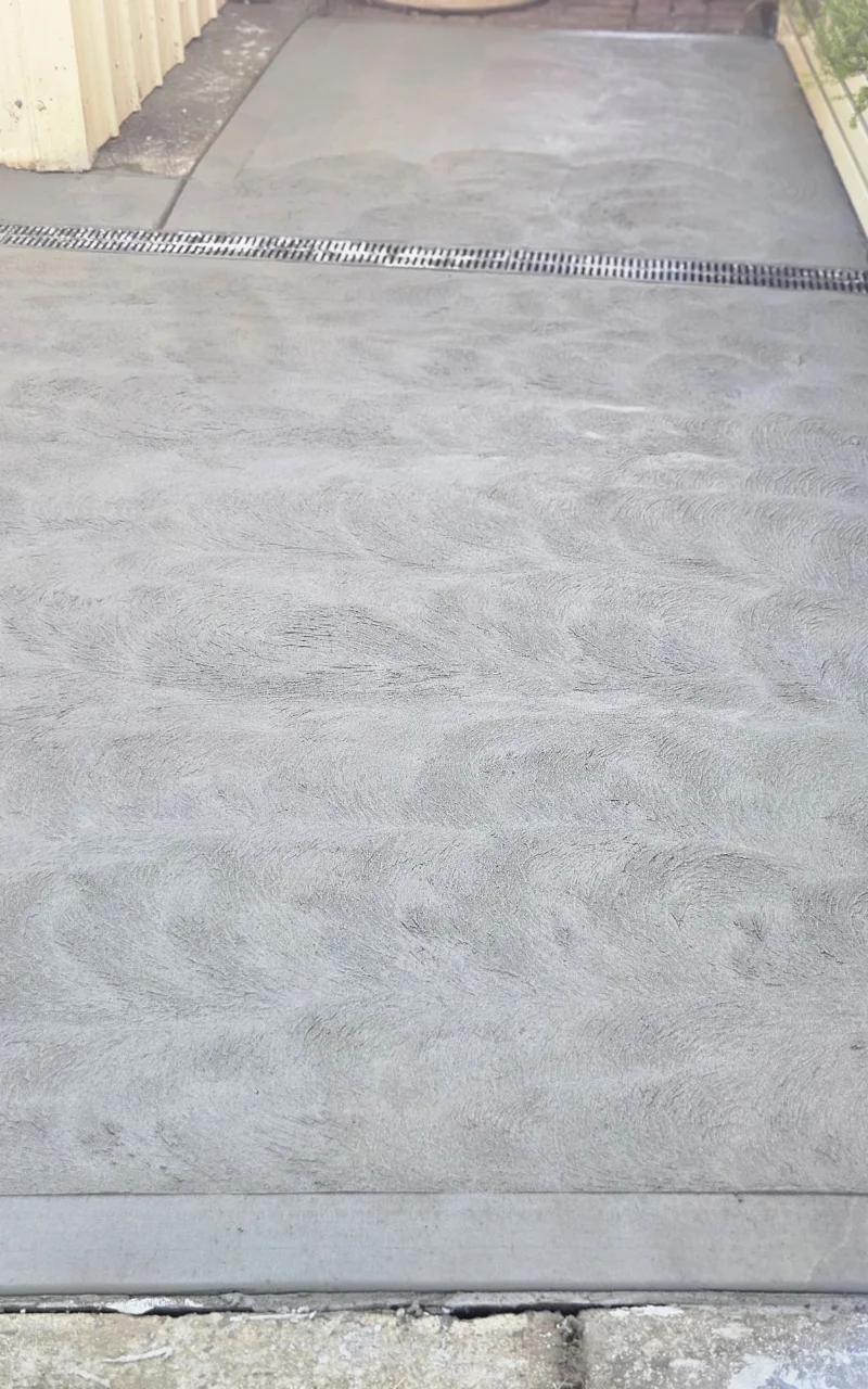 plain concreting melbourne finish