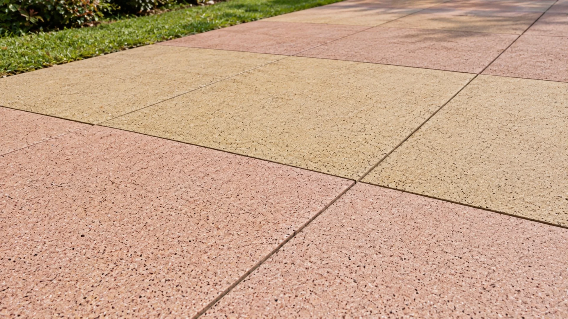 coloured concreting
