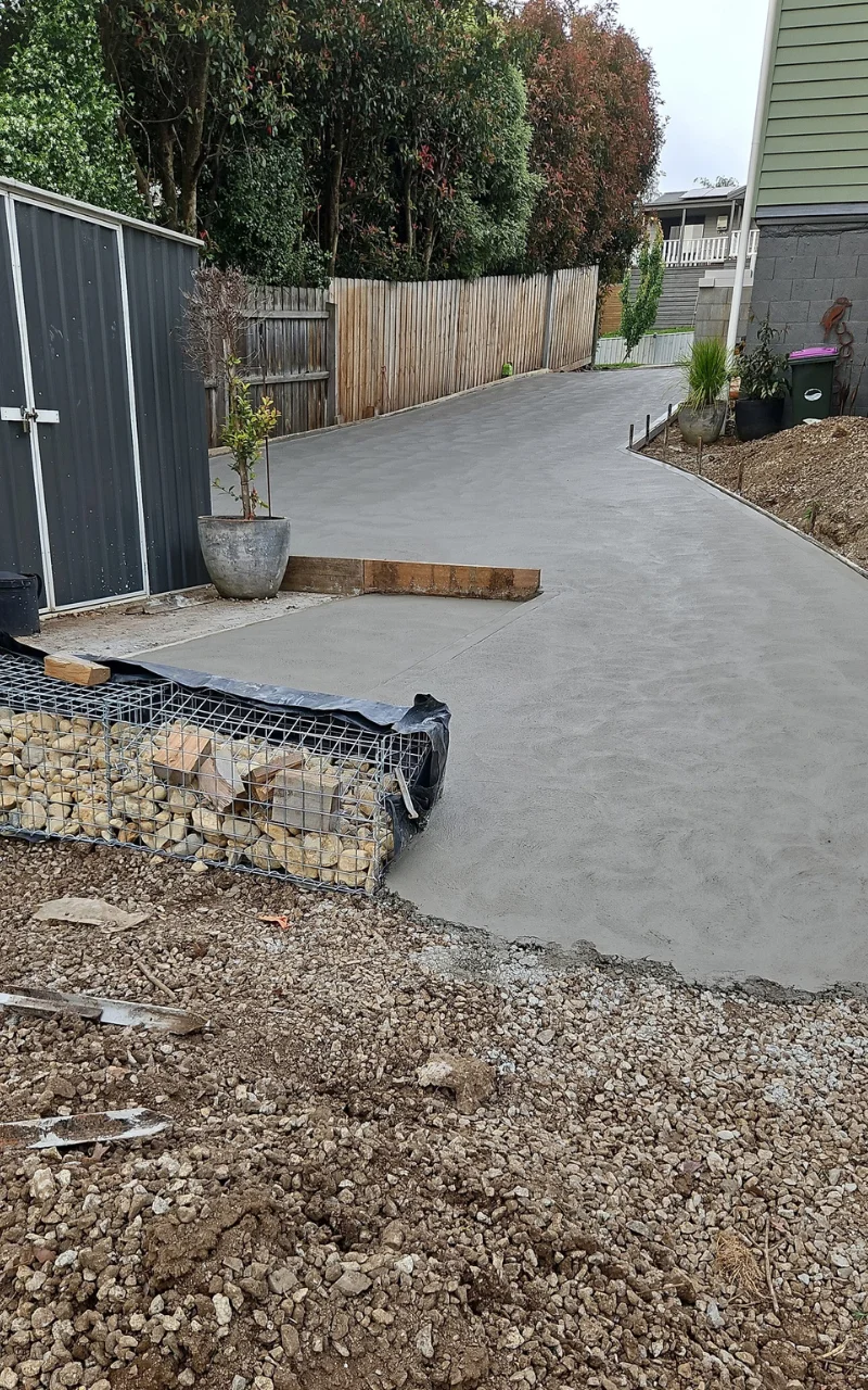 Concrete driveway, Victoria